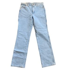 Wrangler 936 Cowboy Cut Slim Fit New Without Tags Light Wash Jeans